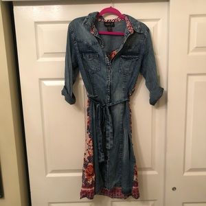 Denim dress